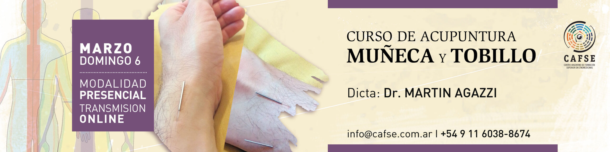 ACUPUNTURA DE MUÑECA Y TOBILLO